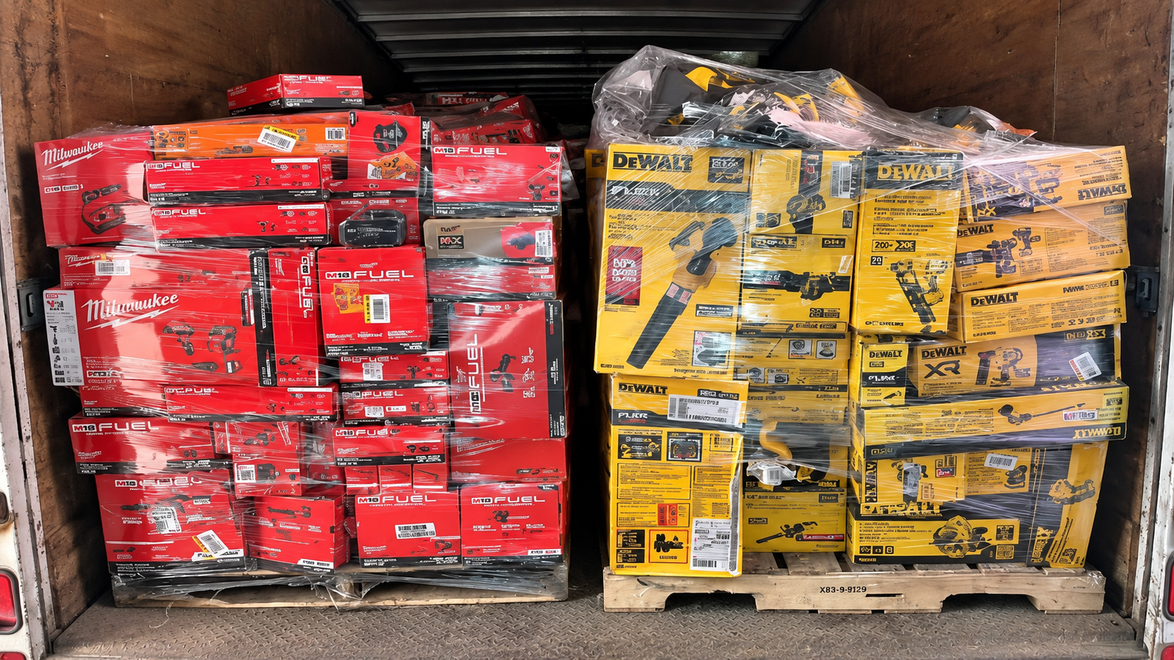 DeWalt Pallets Overstock Truckloads