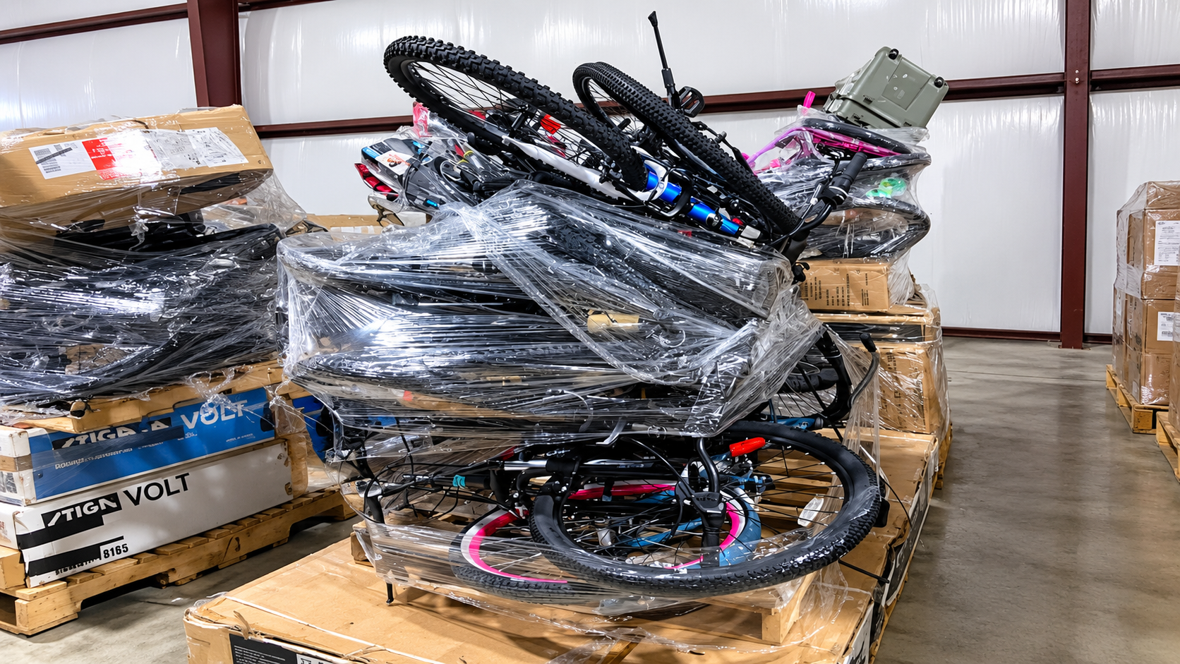 Overstock Sporting Goods pallets